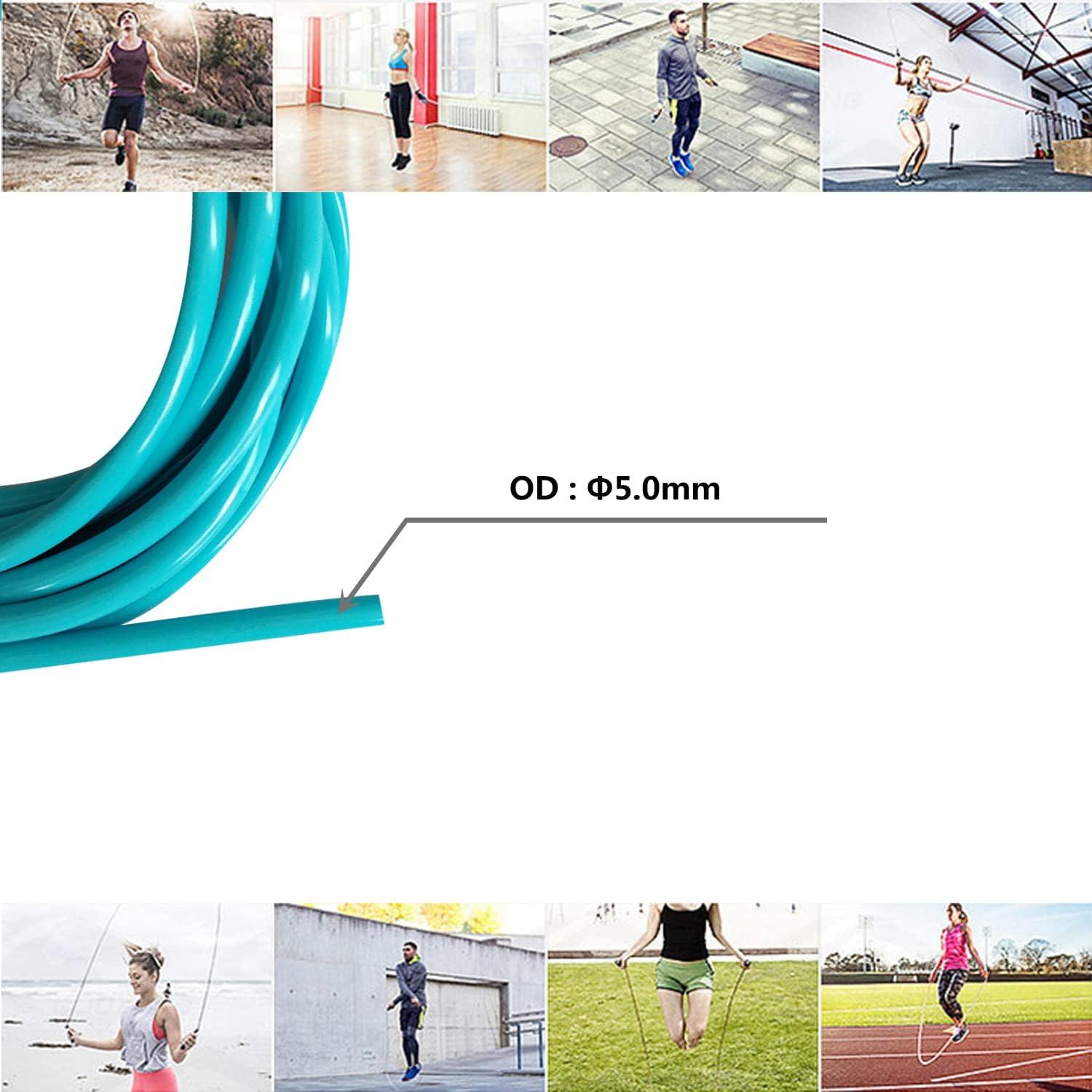 Cuerda de Salto Profesional Qboyi con Peso 3.05m