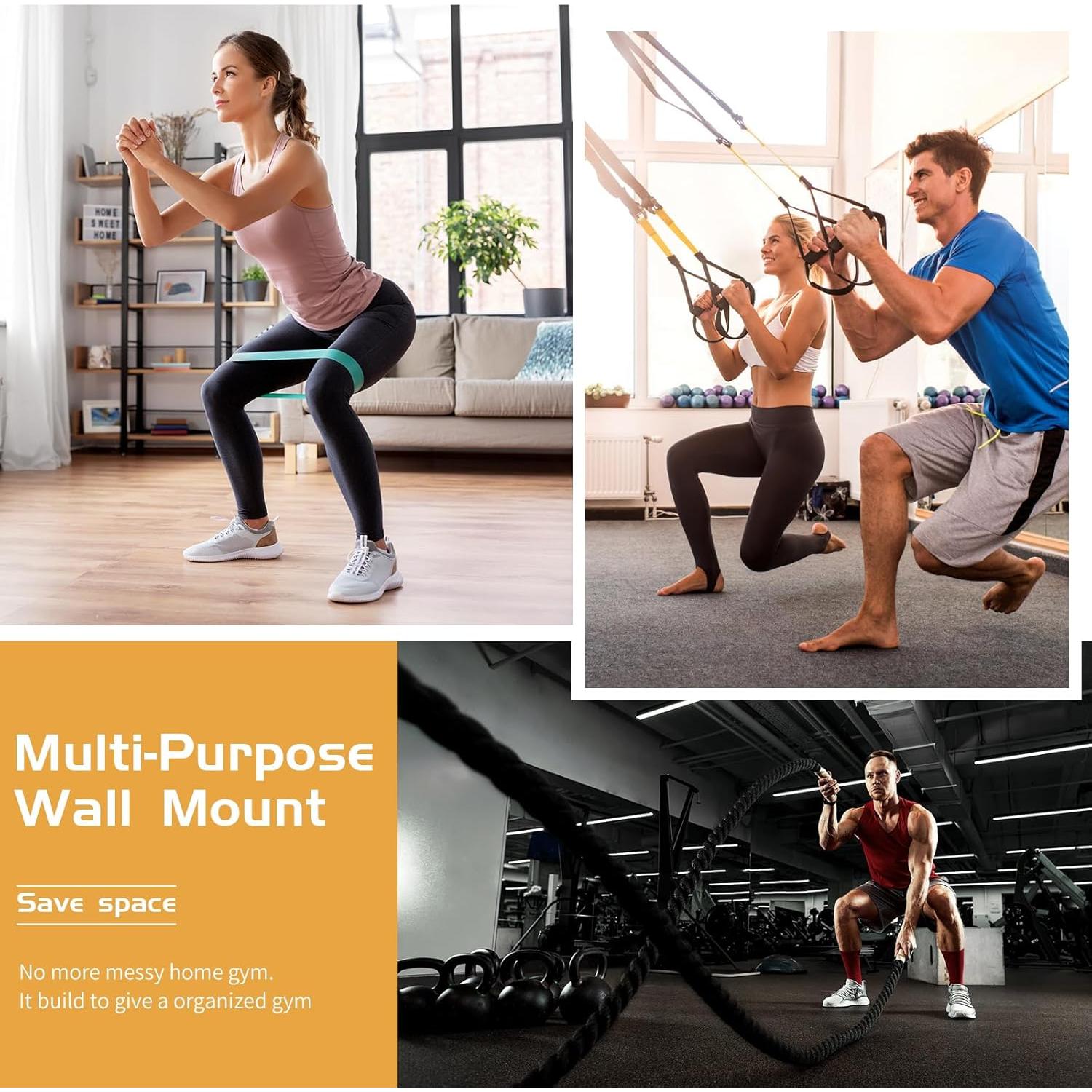 Estante de Almacenamiento FizLig para Equipos de Gimnasio 8 Puntas