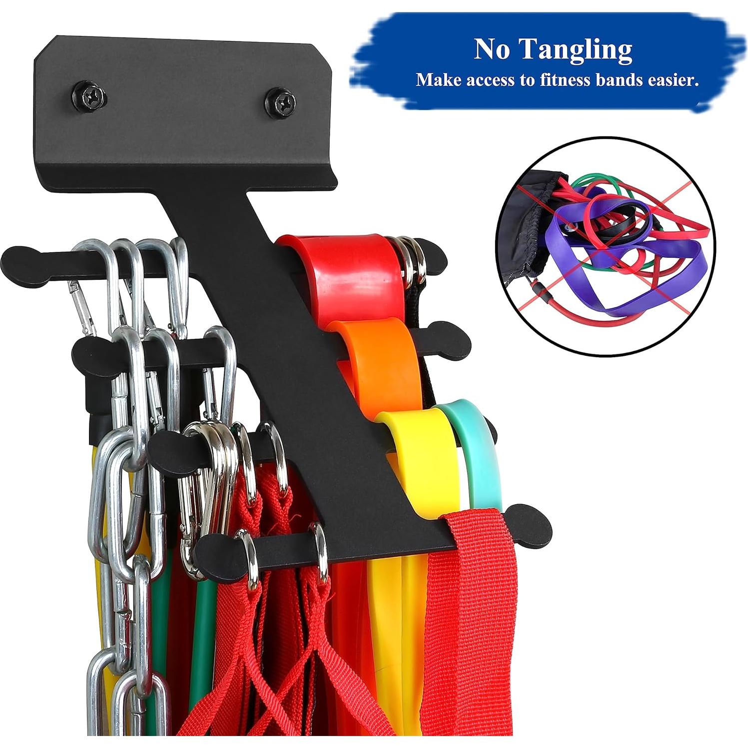 Soporte de Almacenamiento para Bandas de Resistencia Lovind - Metal, 8kg