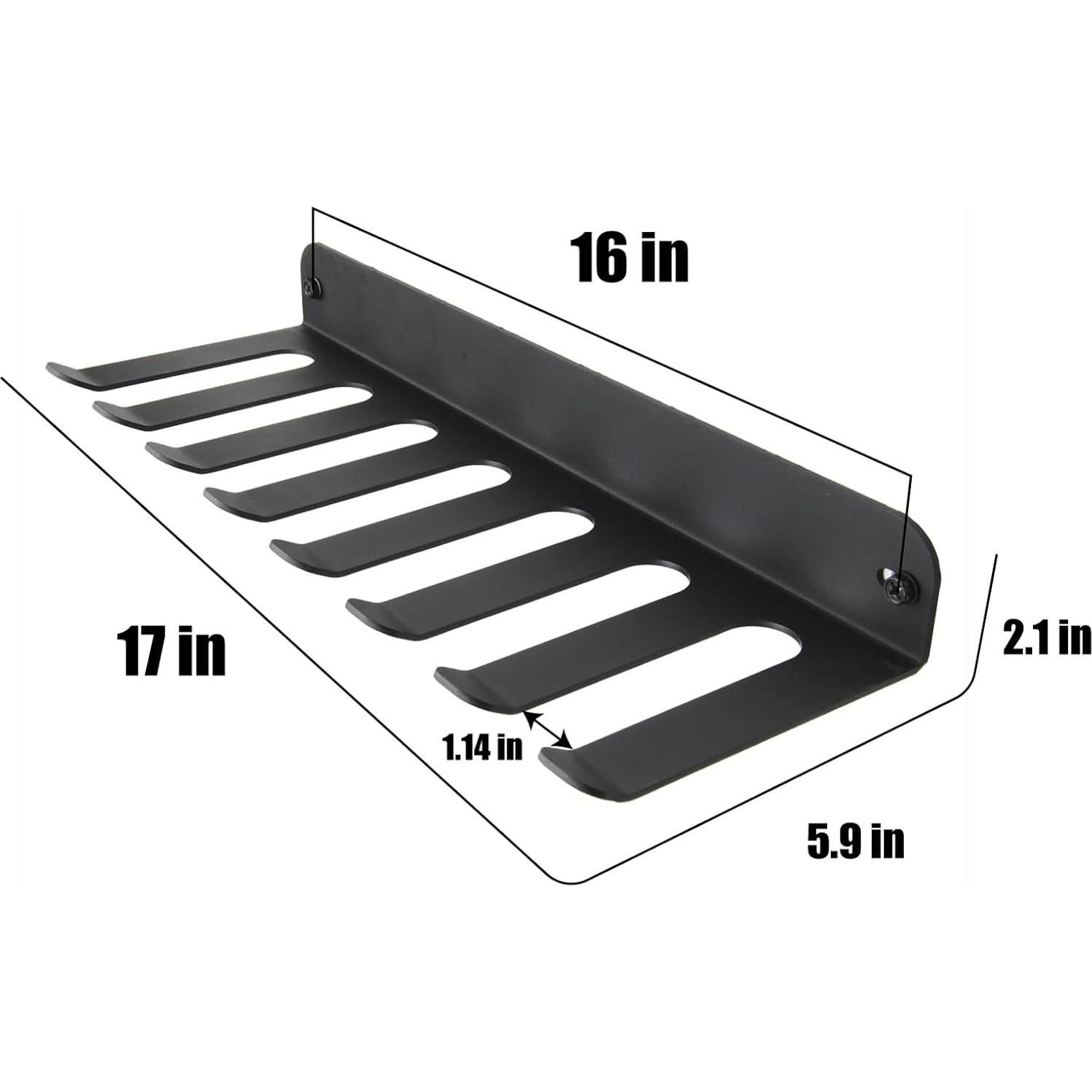 Soporte de Almacenamiento VAIIO para Gimnasio - 7 Barras, Acero 3mm