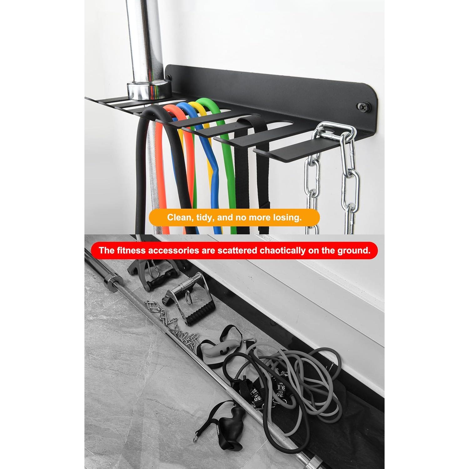 Soporte de Almacenamiento VAIIO para Gimnasio - 7 Barras, Acero 3mm