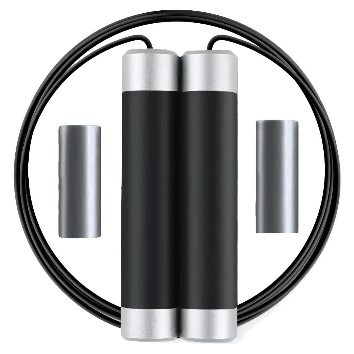 Cuerda de Salto Ajustable Ongfuwu con Peso 0.23 kg para Fitness