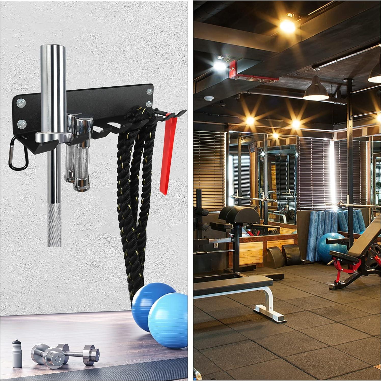 Soporte de Almacenamiento para Gimnasio Vehcarc - 8 Ganchos, 45 kg