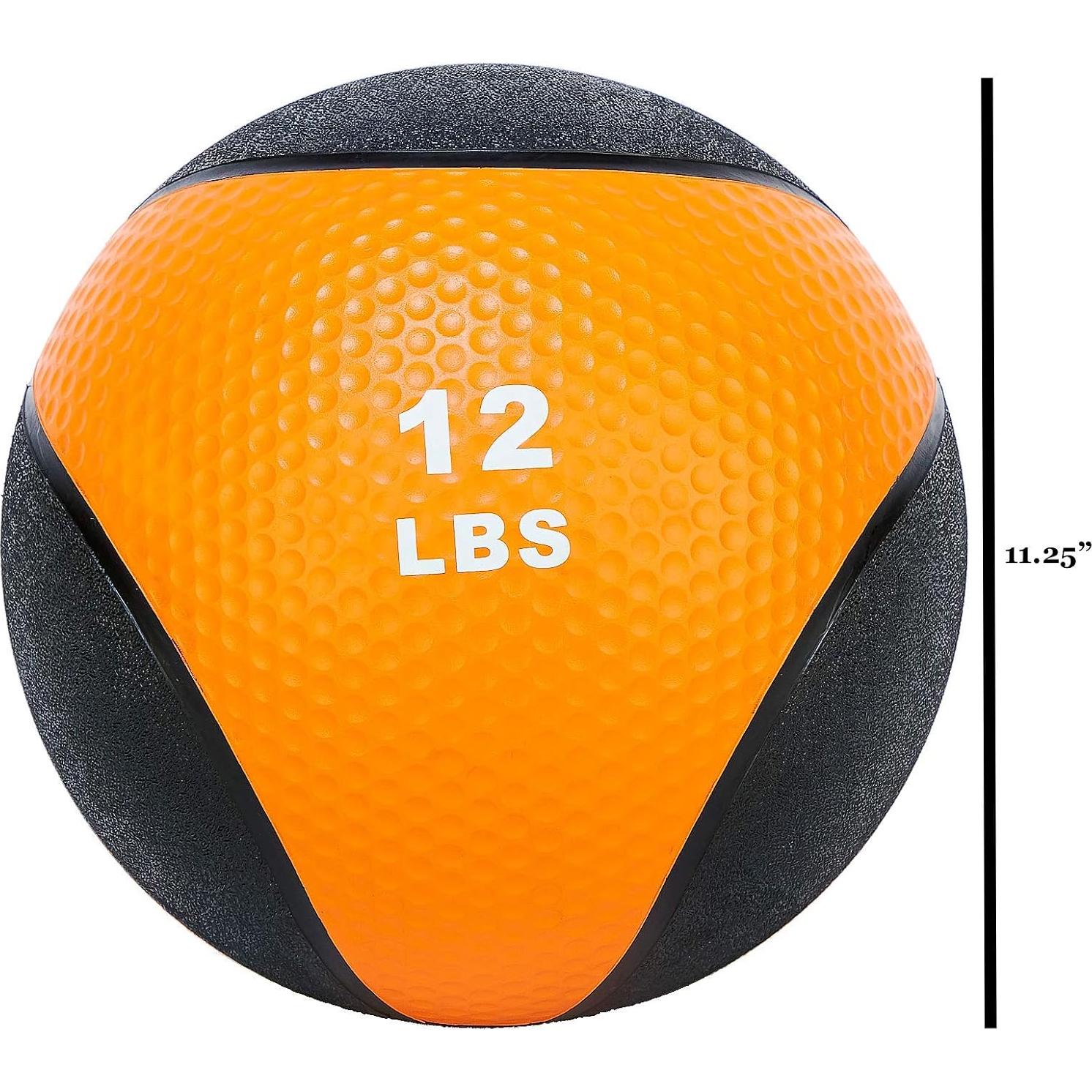 Bola de Medicina Fitvids 5.44 kg - Goma Antideslizante