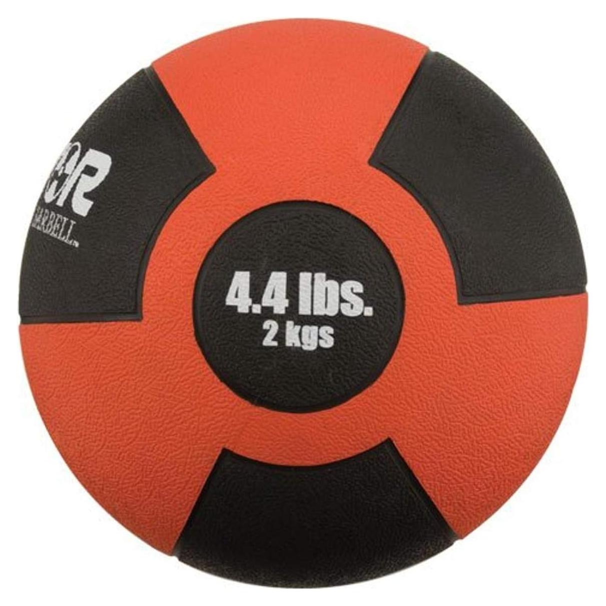 Balón Medicinal de Goma Champion Barbell 2 kg Rojo