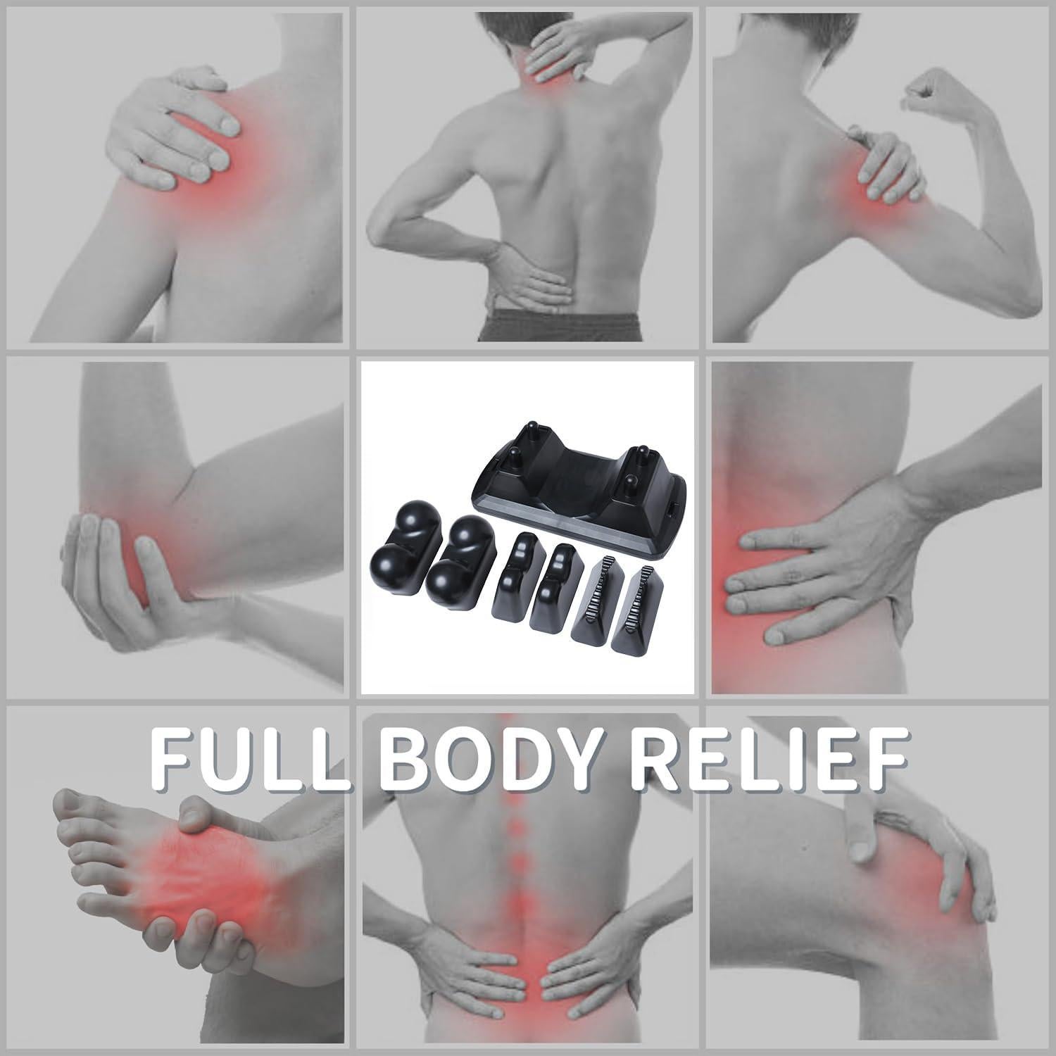 Herramienta de Masaje Miofascial Suboton - Liberación Psoas 31.75cm