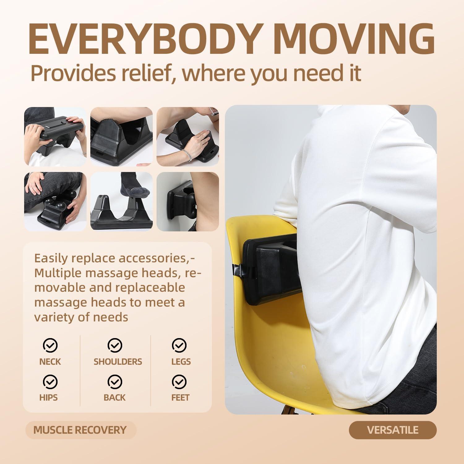 Herramienta de Masaje Miofascial Suboton - Liberación Psoas 31.75cm