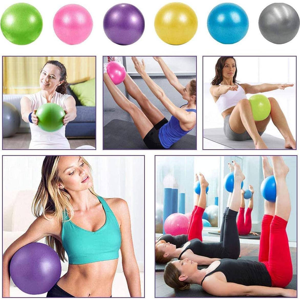 Mini Pelotas de Yoga Inflables XIECCX 22.86 cm 6 PCS
