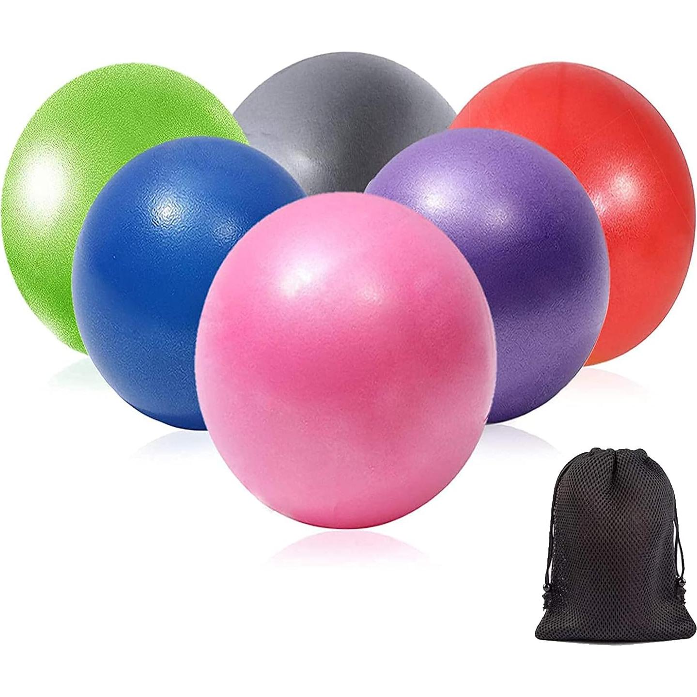 Mini Pelotas de Yoga Inflables XIECCX 22.86 cm 6 PCS