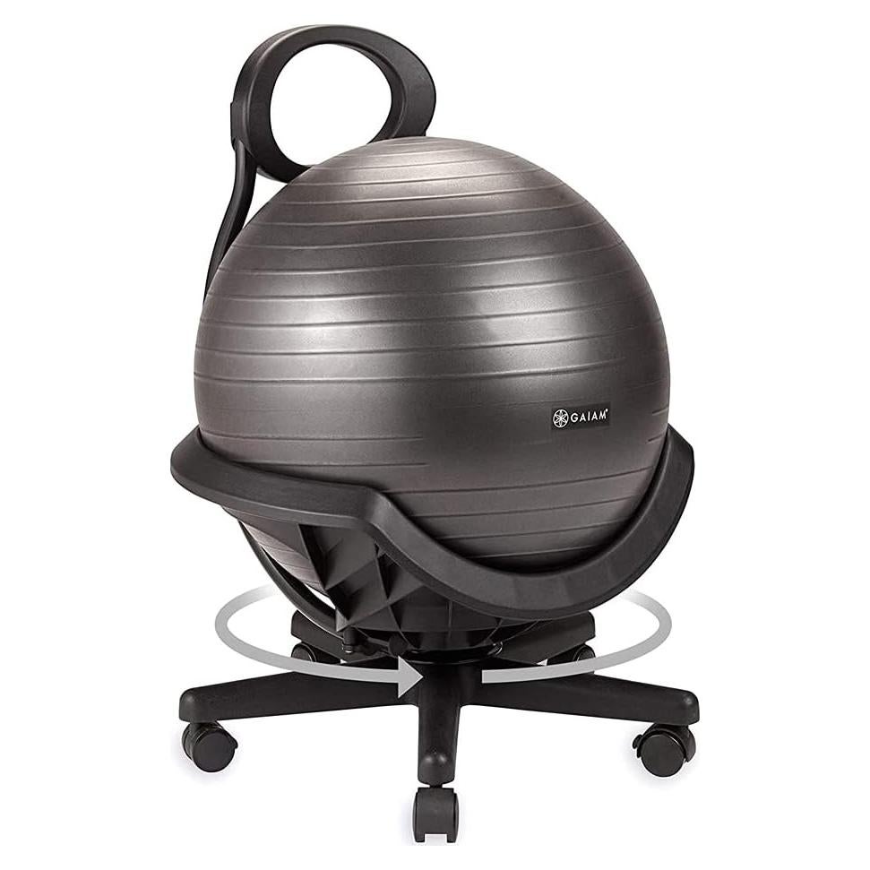 Silla de Balón de Equilibrio Gaiam Ultimate 52cm Giratoria
