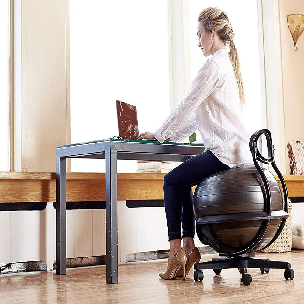 Silla de Balón de Equilibrio Gaiam Ultimate 52cm Giratoria