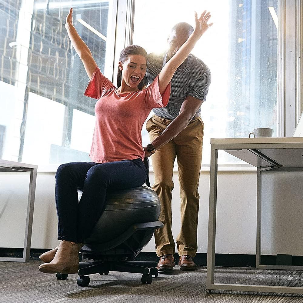 Silla de Balón de Equilibrio Gaiam Ultimate 52cm Giratoria