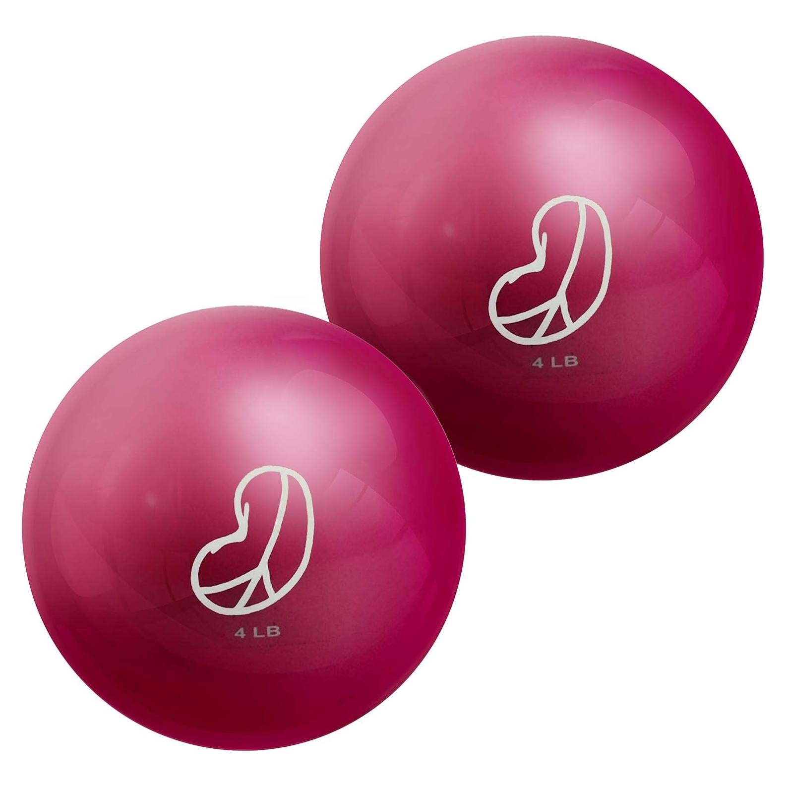 Bolas de Ejercicio Suaves Bean Products 4 lb para Yoga y Rehabilitación