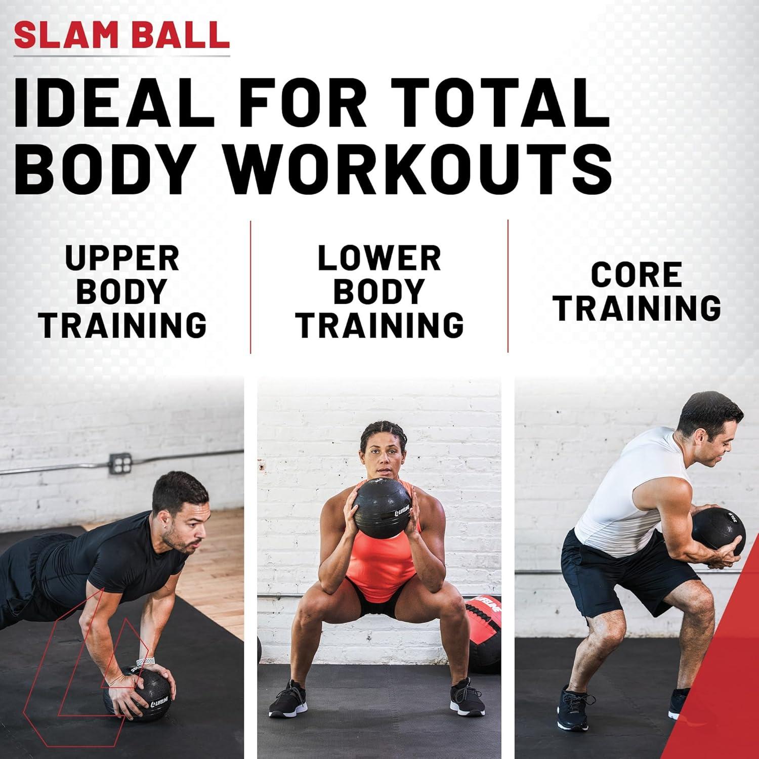 Bola de Golpeo con Peso Lifeline 3.63 kg para HIIT y Fitness