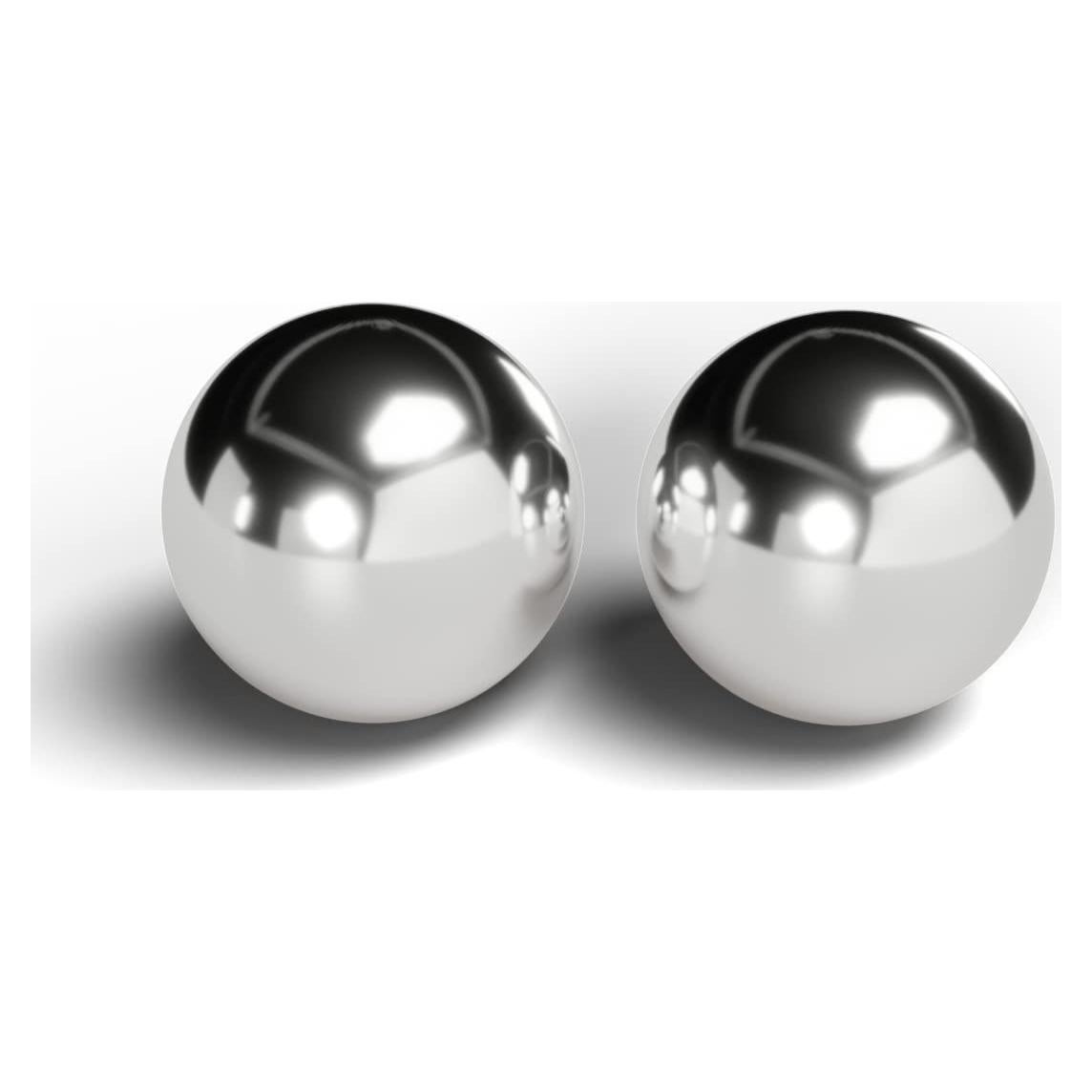 Bolas de Baoding QINGZHENG 3.18 cm Acero Cromado 2 Pcs