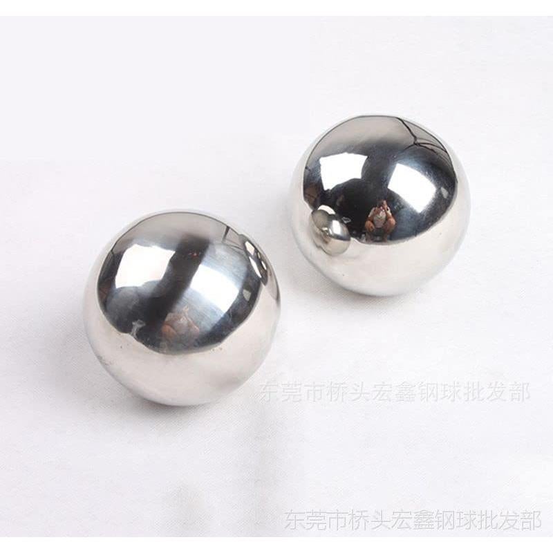 Bolas de Baoding QINGZHENG 3.18 cm Acero Cromado 2 Pcs