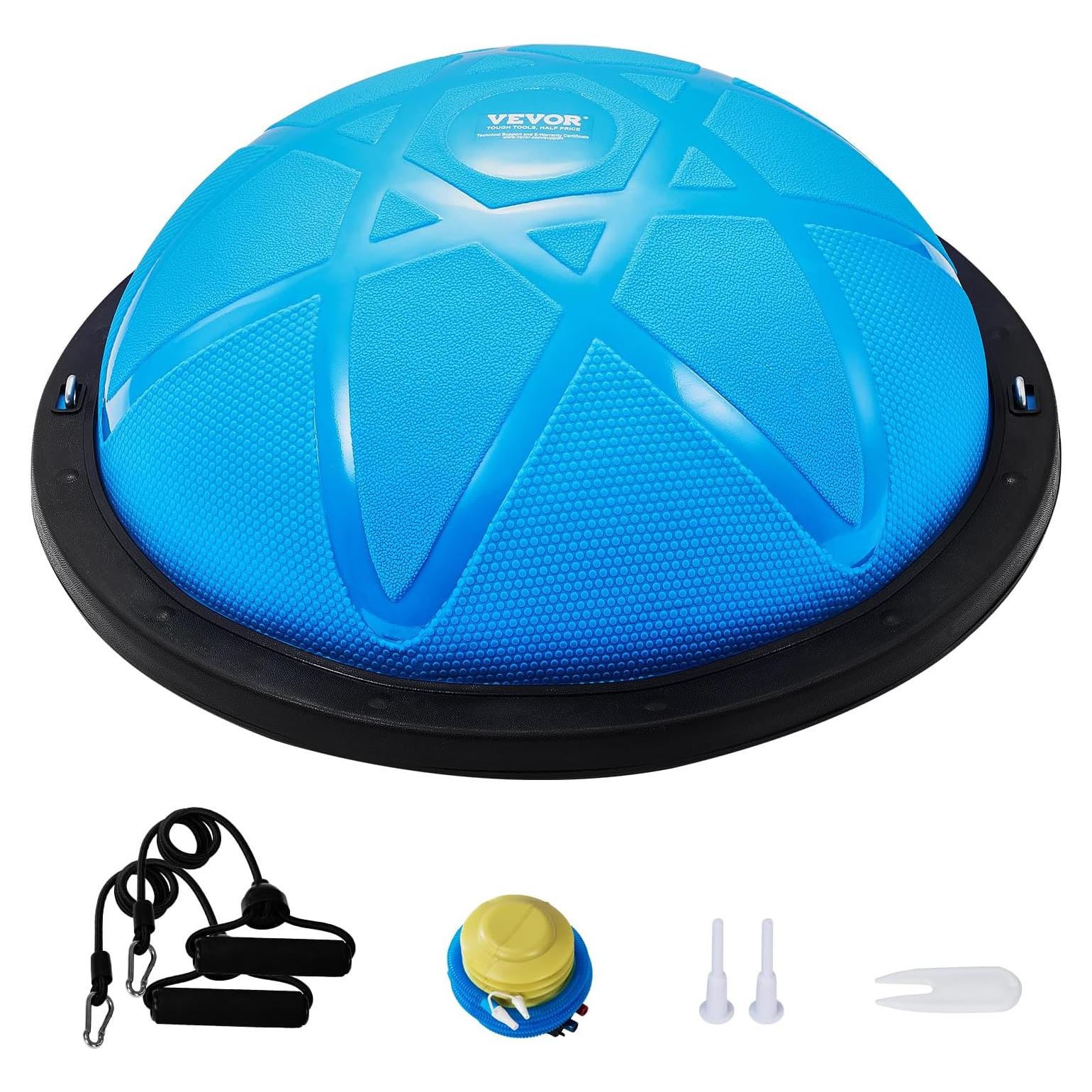 Entrenador de Media Pelota VEVOR 58cm con Bandas y Bomba