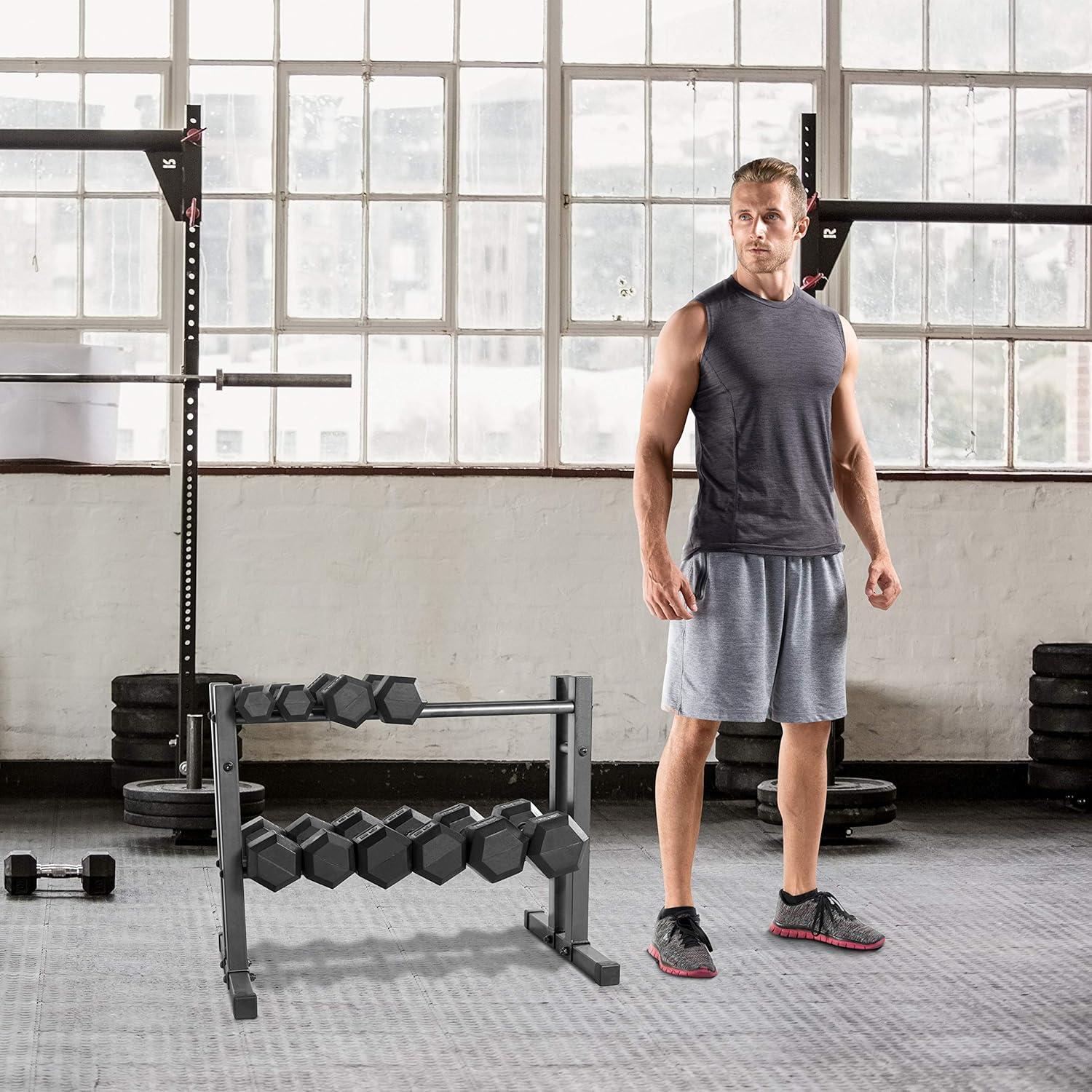 Estante de Utilidad CAP Barbell para Mancuernas y Kettlebells