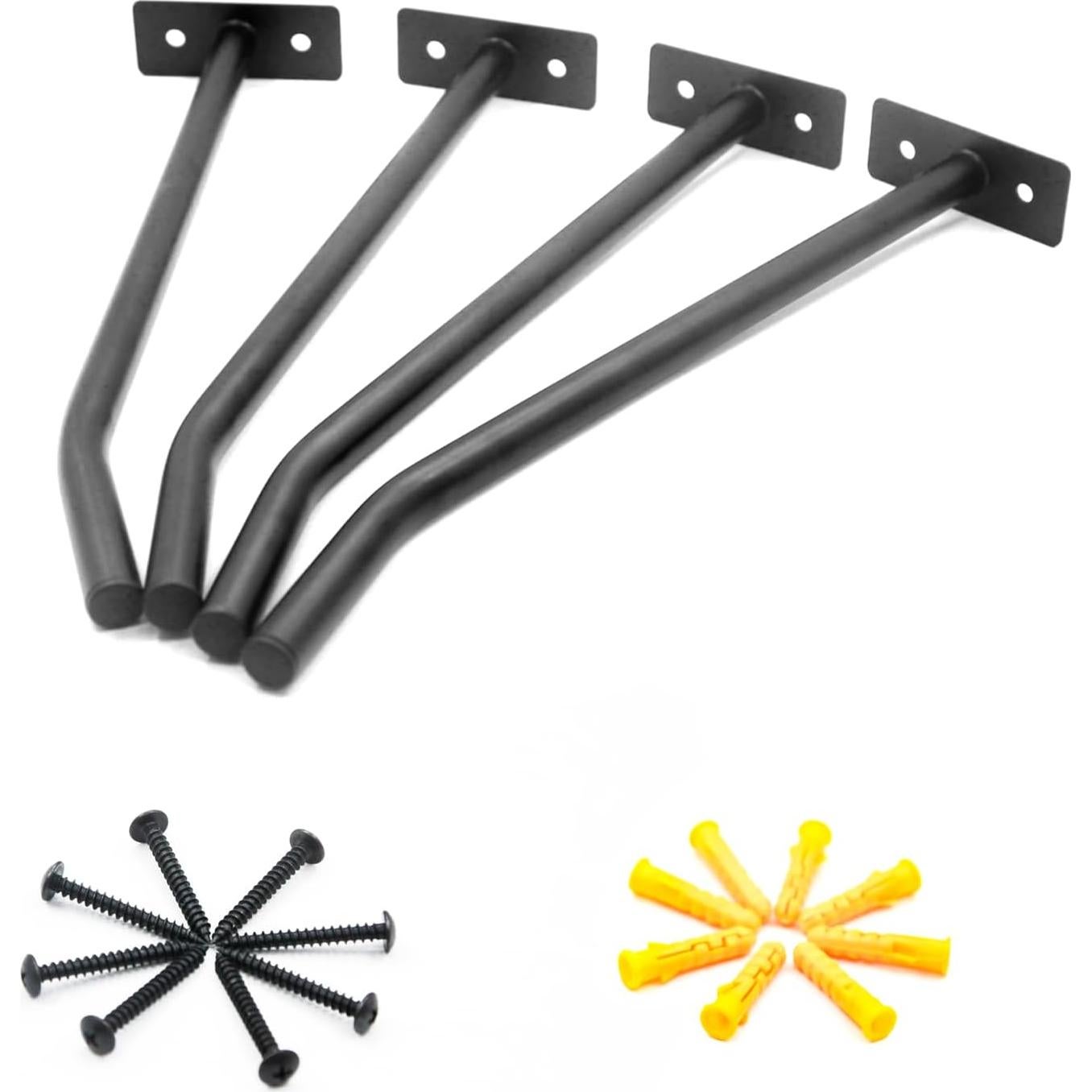 Soporte de Pelotas de Ejercicio Montaje en Pared svteli - 2 Estantes