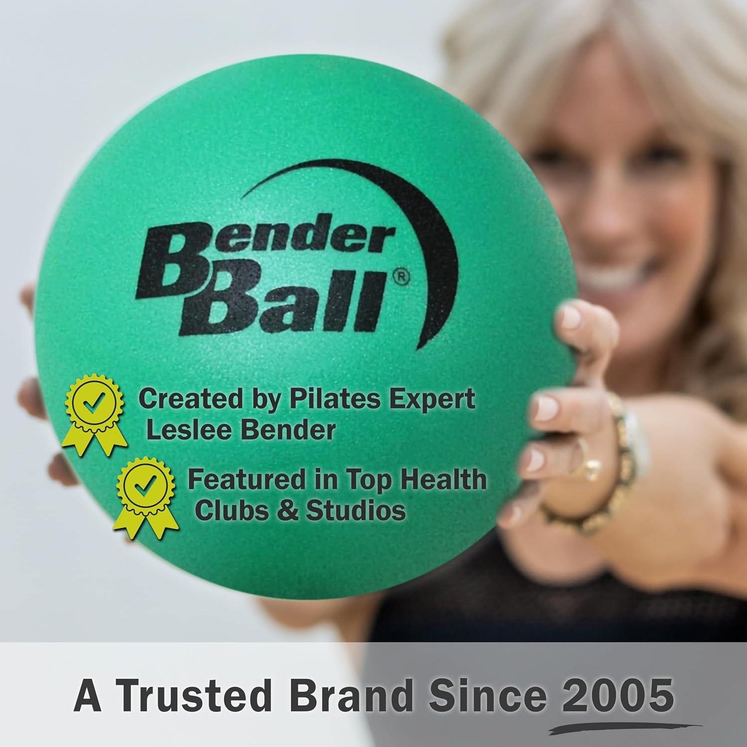 Bola de Pilates Bender Ball 22.86 cm Verde con Videos