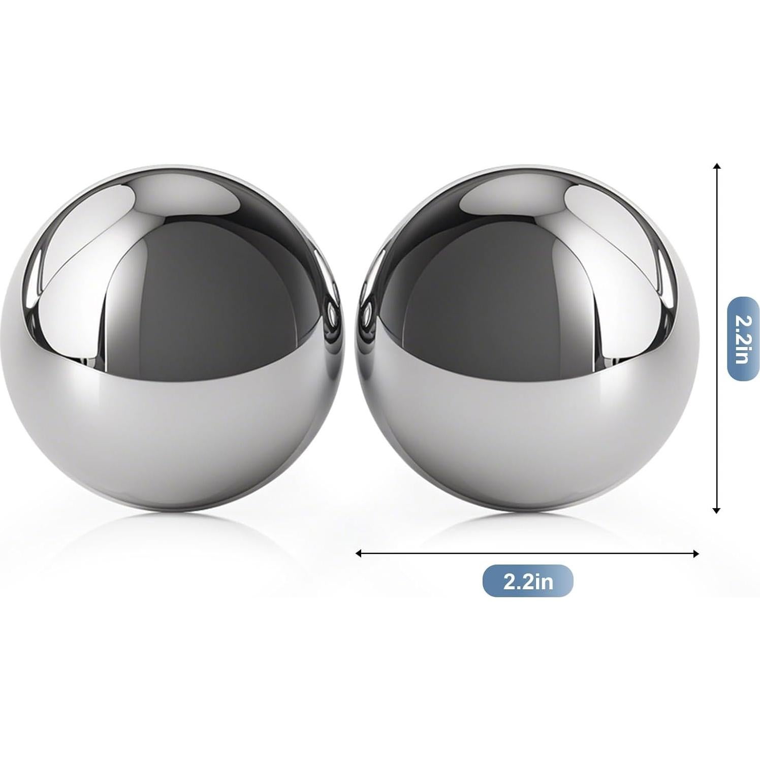 Bolas Baoding de Hierro 5.58 cm para Terapia y Masaje