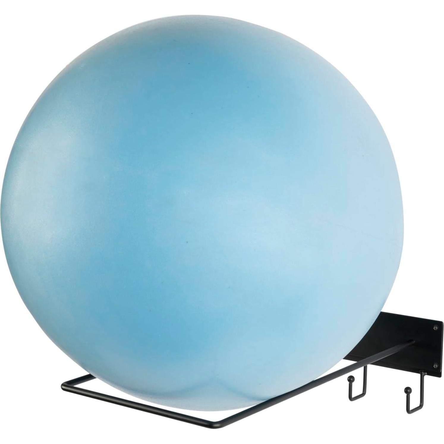 Soporte de Pelota de Estabilidad MyGift con 4 Ganchos Negro