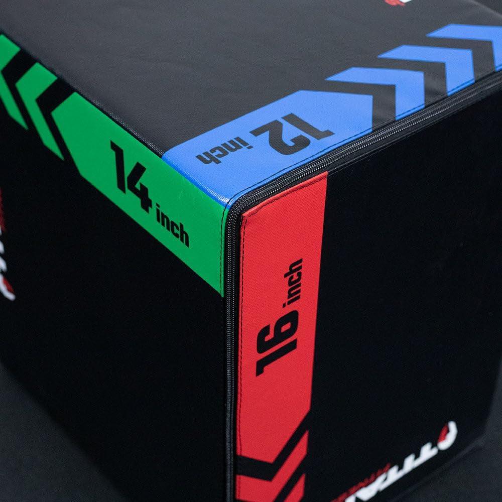 Caja de Plyometría Titan Fitness - Espuma Antideslizante 30.48 cm