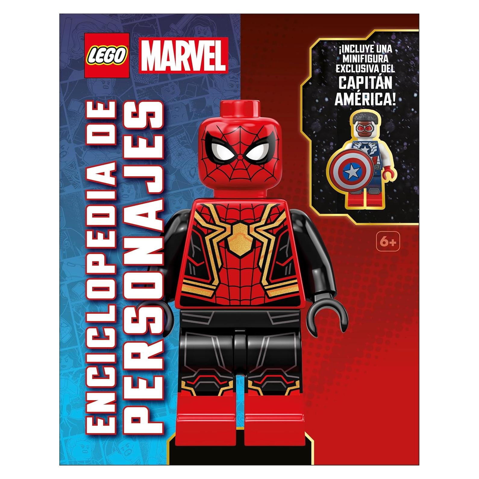 LEGO Marvel Enciclopedia de personajes (Character Encyclopedia): Con una minifigura exclusiva de LEGO Marvel (Spanish Edition)