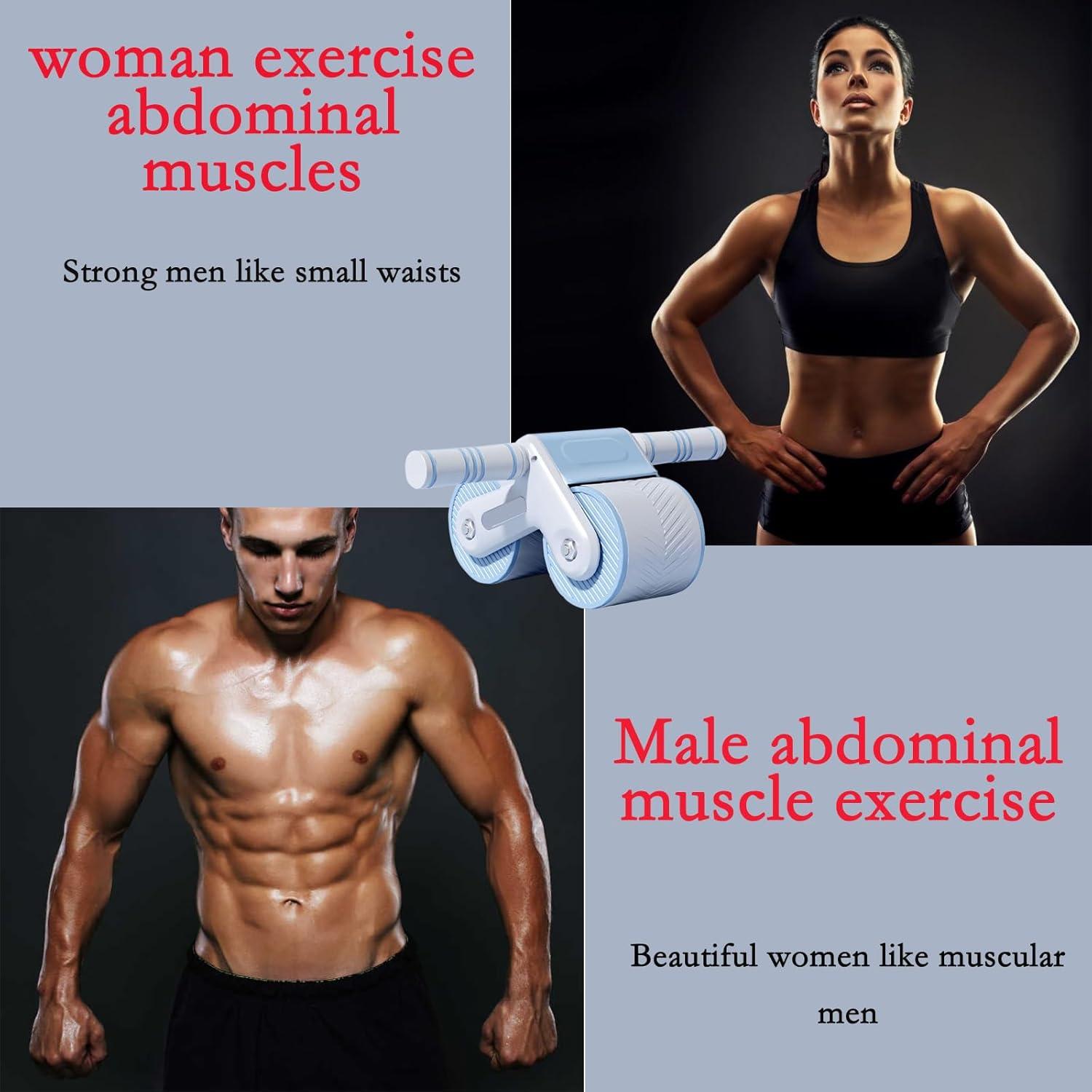 Rulador Abdominal Automático XINGJIEYUN con Soporte para Teléfono