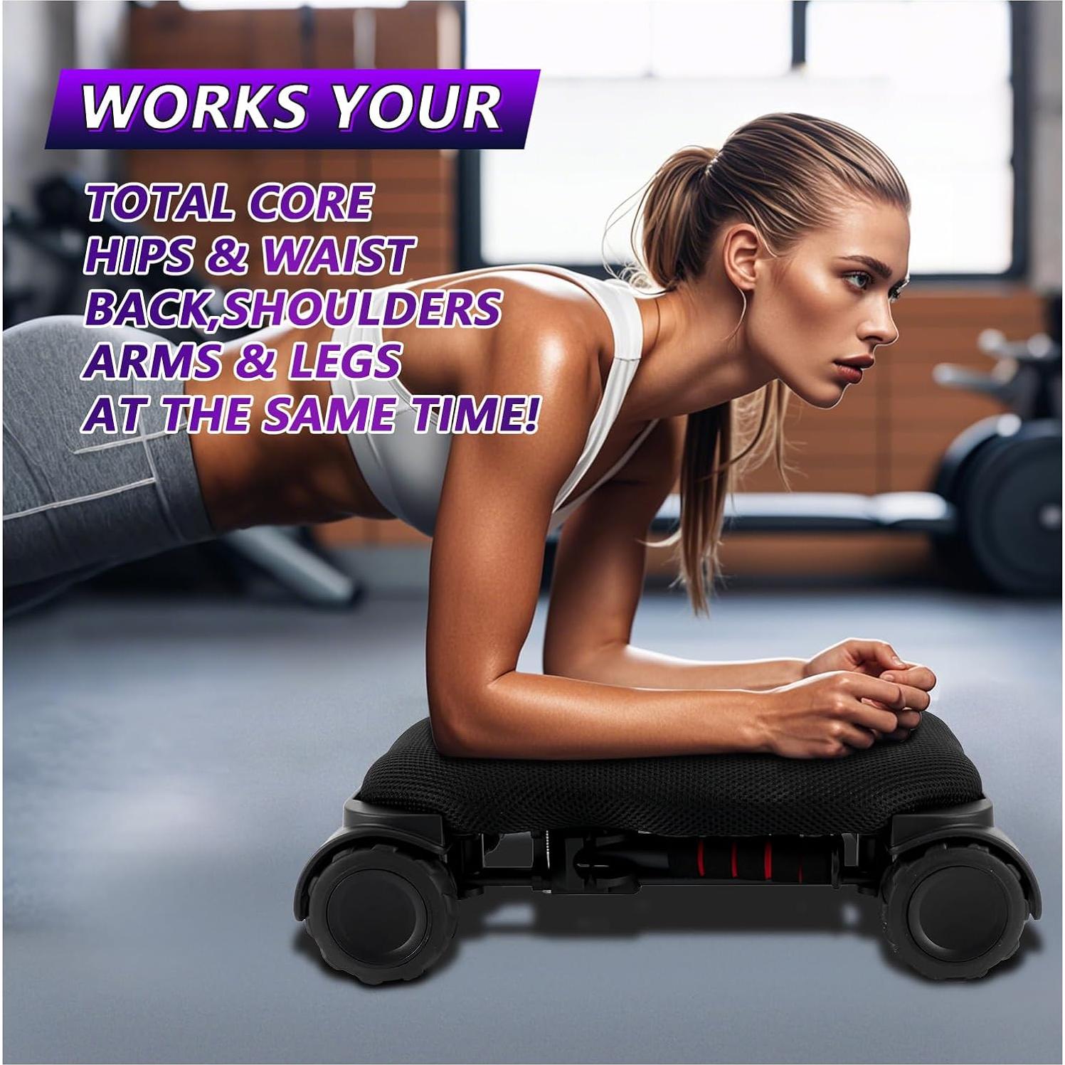 Rueda Abdominal Aiwglenten con Rebote Automático - 150 kg