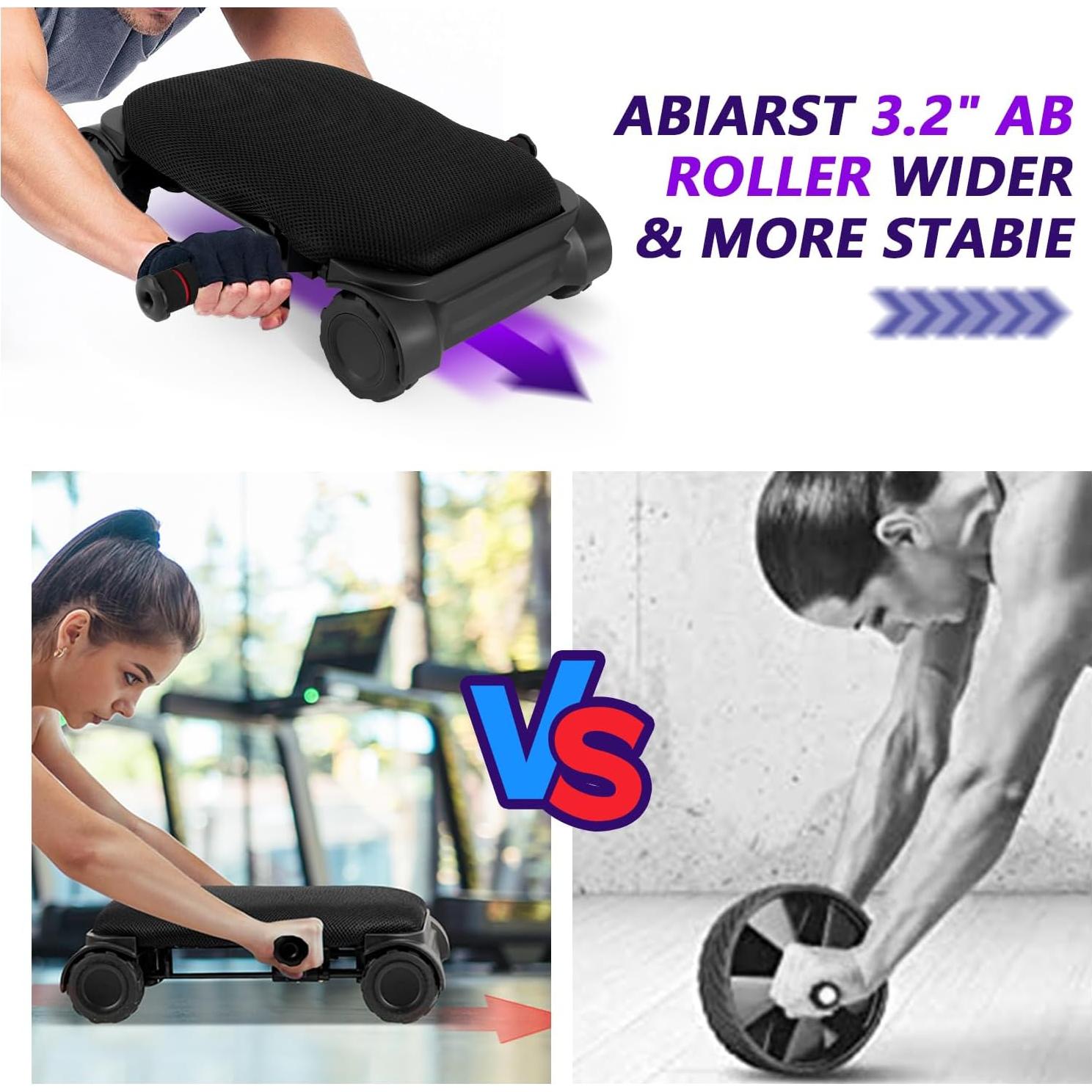 Rueda Abdominal Aiwglenten con Rebote Automático - 150 kg