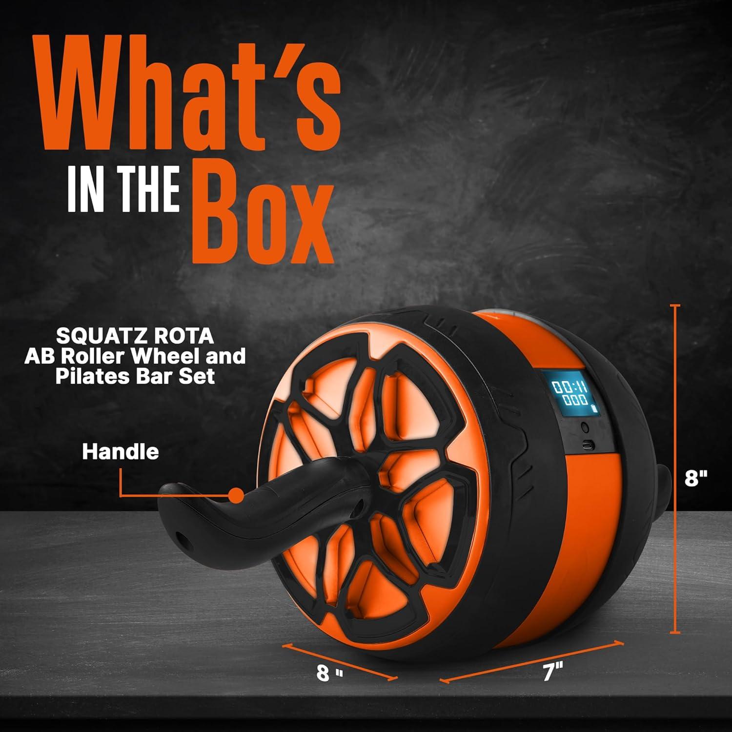 Rueda de Abdominales SQUATZ Ultra Ancha con Esterilla