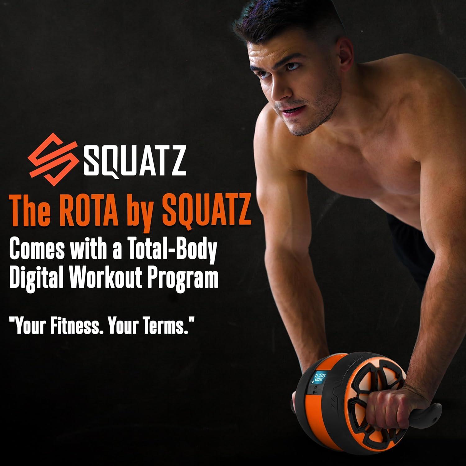 Rueda de Abdominales SQUATZ Ultra Ancha con Esterilla