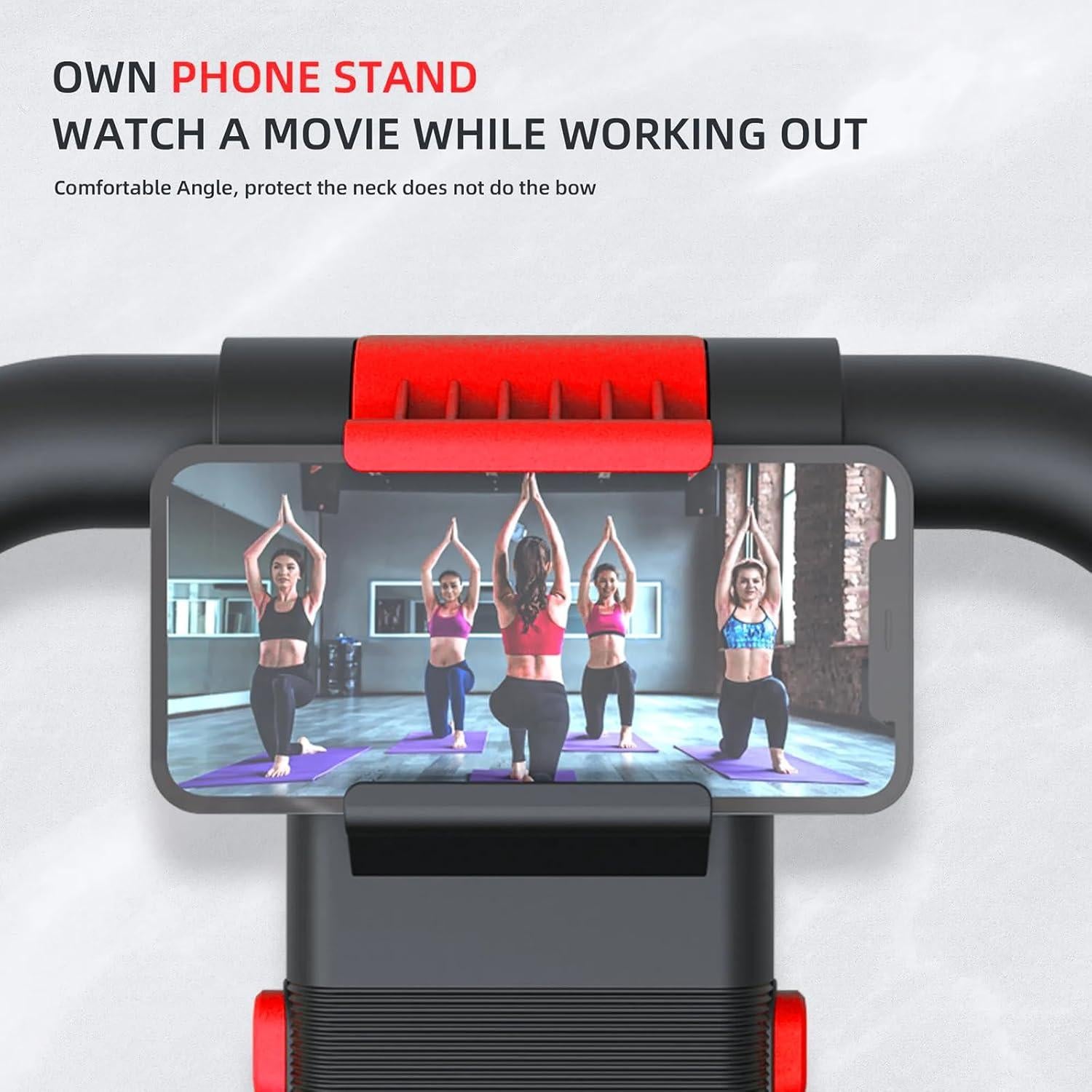 Rueda Abdominal FIAMEARMOR 4 Ruedas con Soporte para Codos