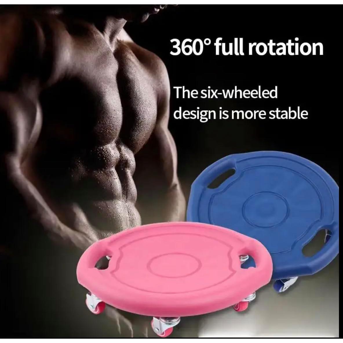 Entrenador de Abdominales Fitryo 360° con 6 Ruedas