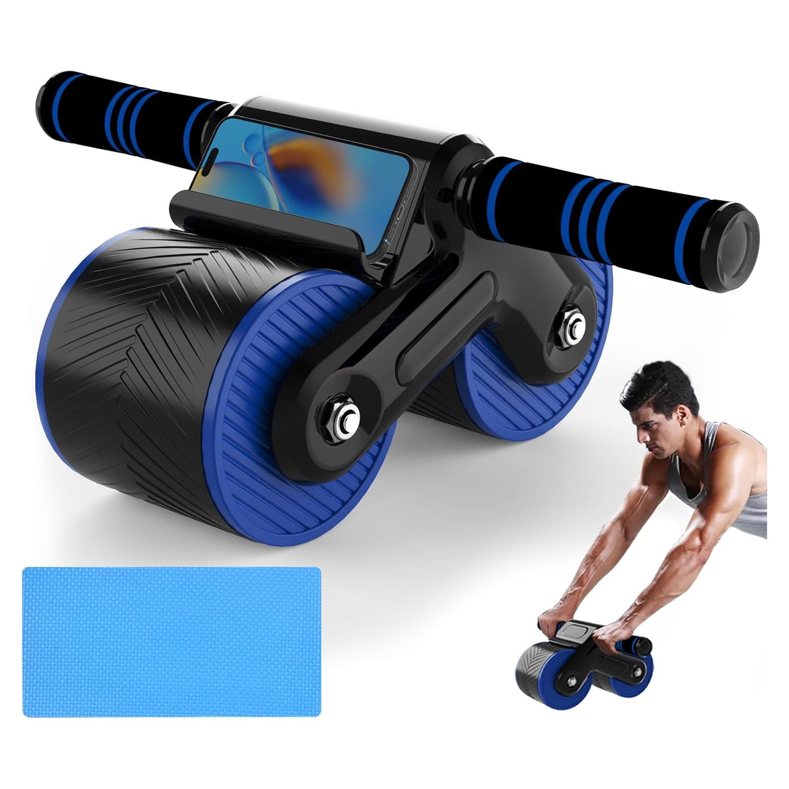 Ruedas de Ejercicio de Rebote Automático JJM - Fitness Abdominal