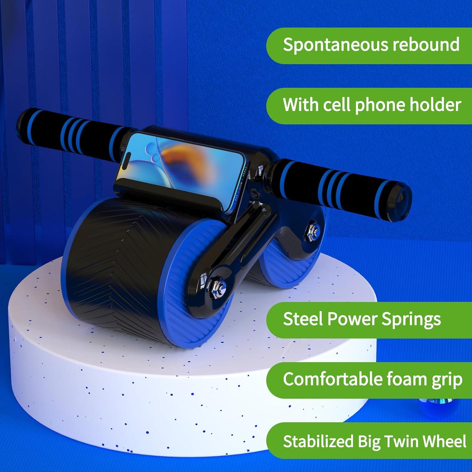 Ruedas de Ejercicio de Rebote Automático JJM - Fitness Abdominal