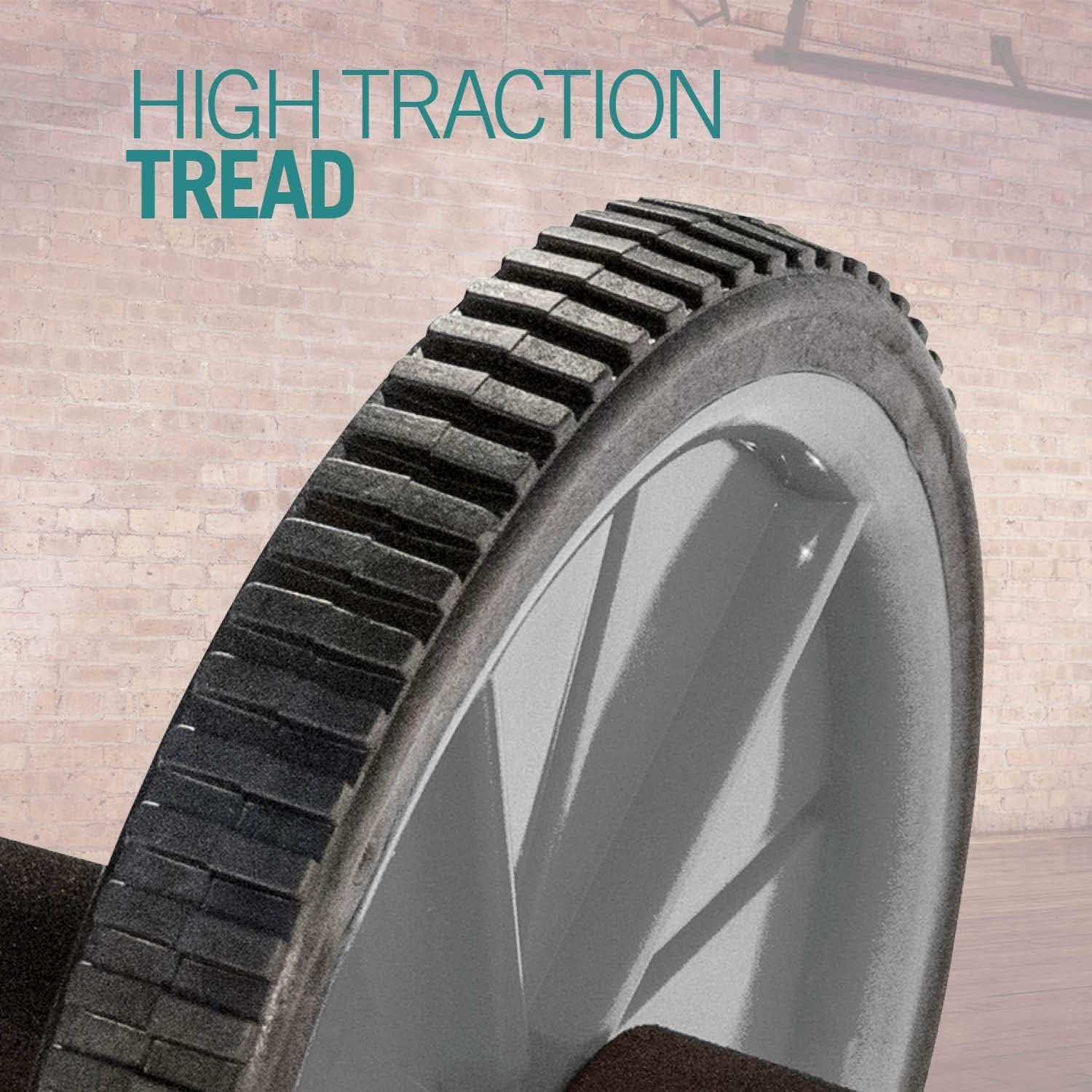 Rueda Abdominal Warrior - Rodillo Fitness para Core y Espalda