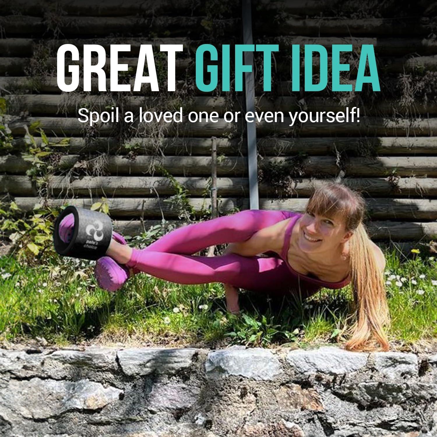 Rueda de Yoga Mini Pete's Choice - Alivio Espalda y Postura