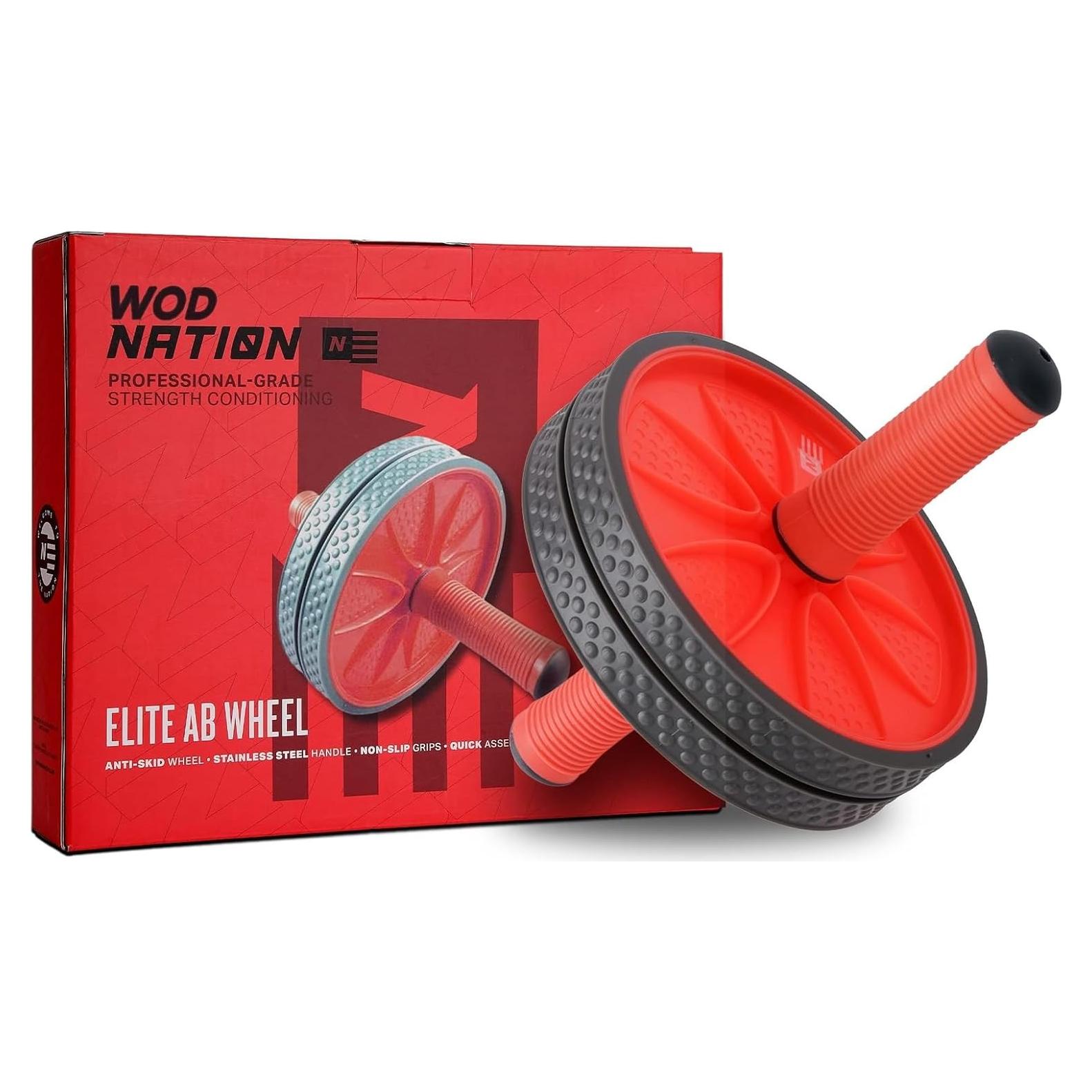 Rueda de Abdominales WOD Nation - Ejercicio Core y Fuerza