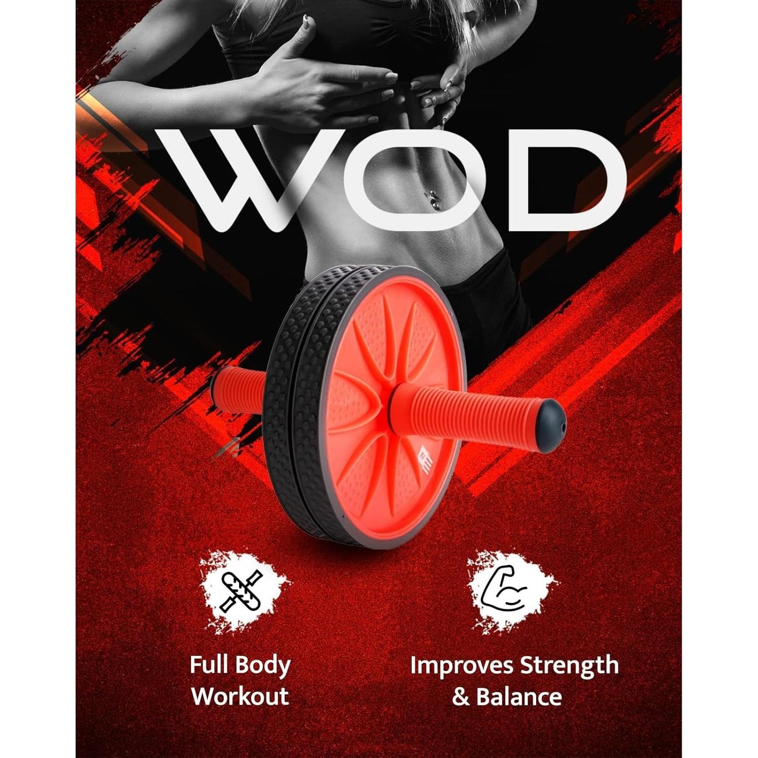 Rueda de Abdominales WOD Nation - Ejercicio Core y Fuerza