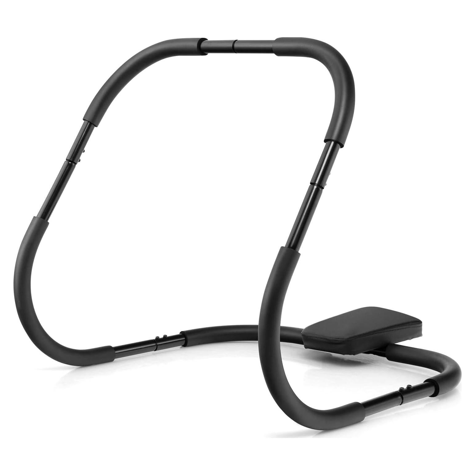 Ab Cruncher GYMAX con Reposacabezas Acolchado - Entrenador Fitness