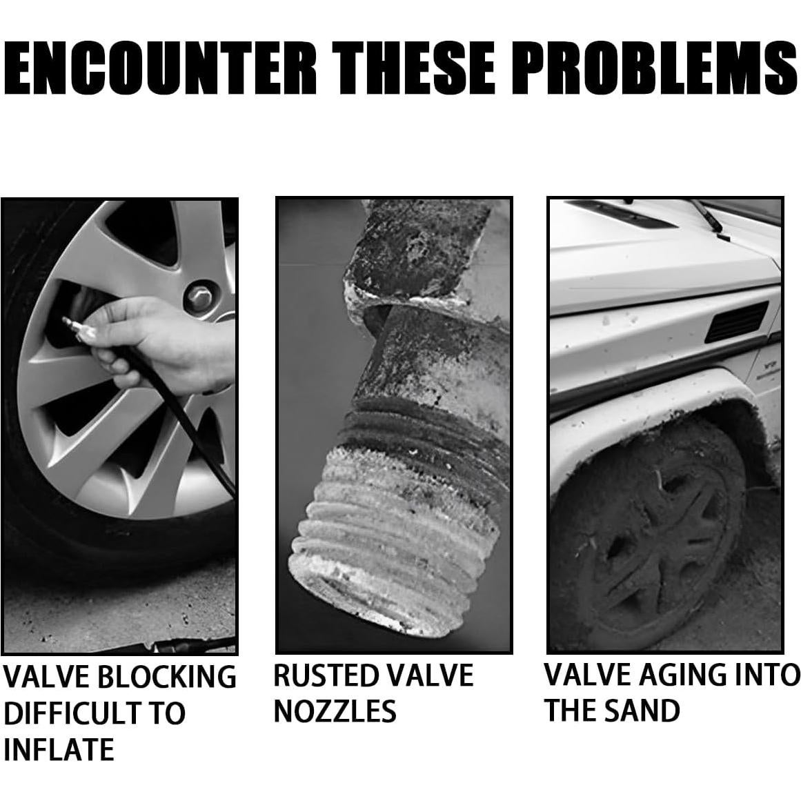 4 Tapas de Válvula de Neumático Bittwee Brillantes AB