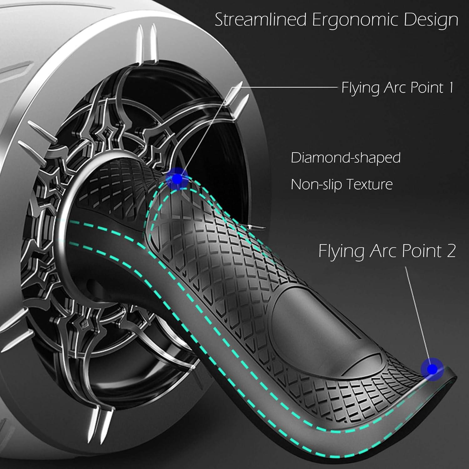 Rueda de Abdominales Dalekana con Resorte y Almohadilla - 37.1 cm