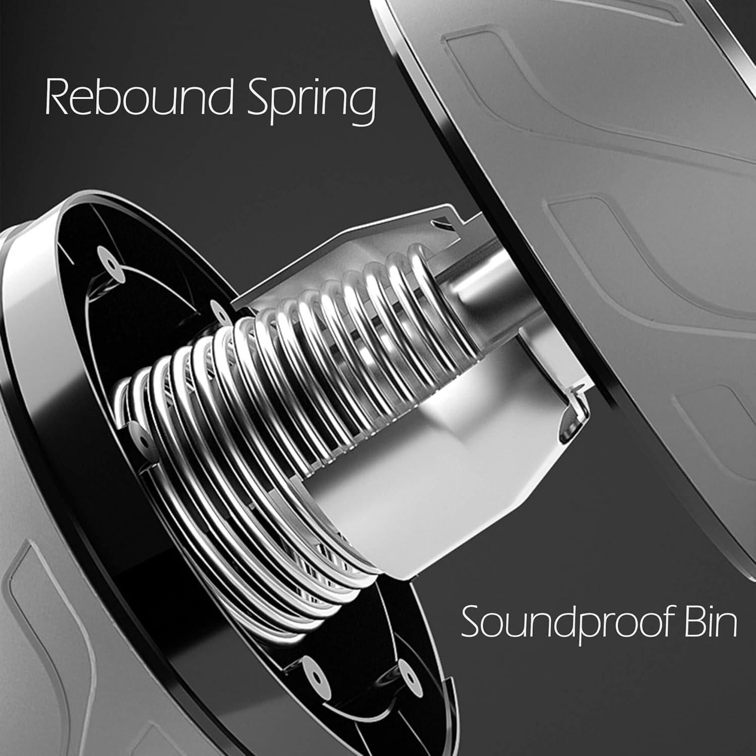 Rueda de Abdominales Dalekana con Resorte y Almohadilla - 37.1 cm