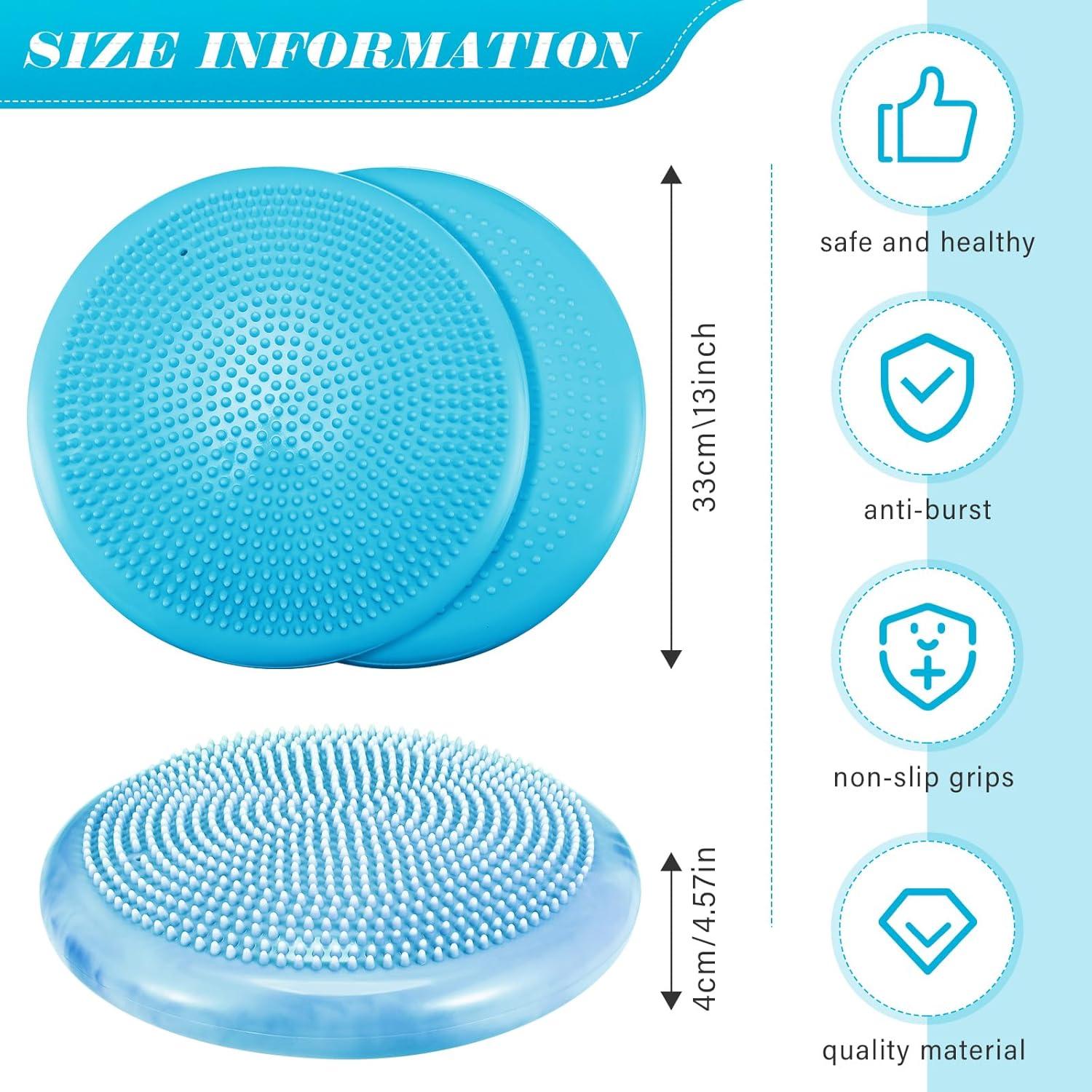 Cojín Inestable Libima 4 Pcs 33 cm para Niños y Adultos