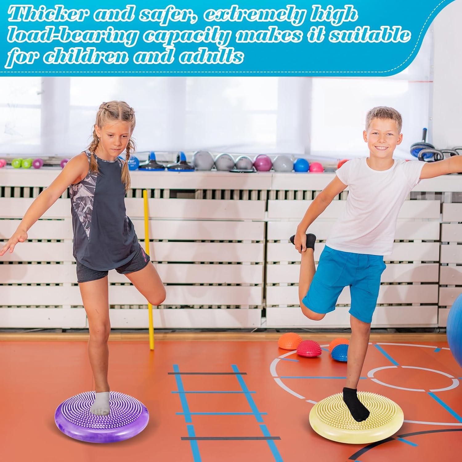 Cojín Inestable Libima 4 Pcs 33 cm para Niños y Adultos