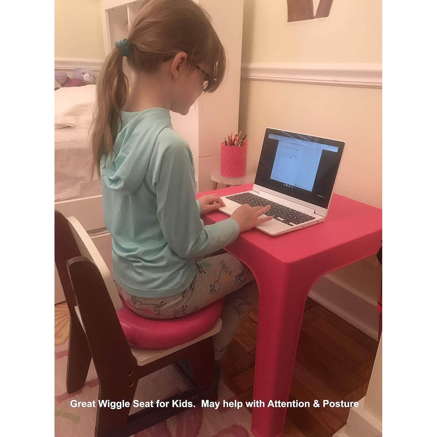 Disco de Equilibrio Inflado Elección del Terapeuta Rosa 34.3cm