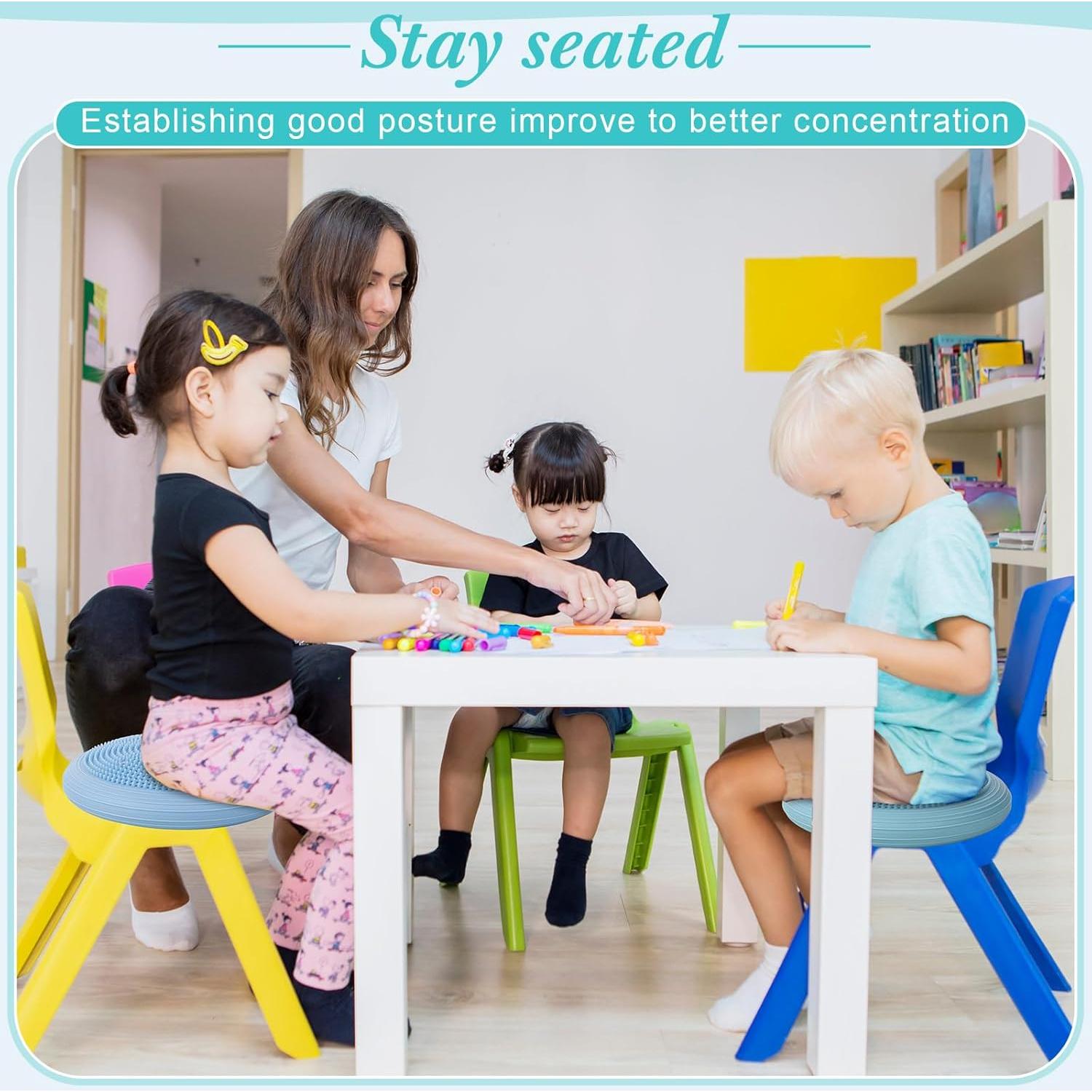 Cojín Inestable Libima 2 Pcs con Bomba 33 cm Azul PVC