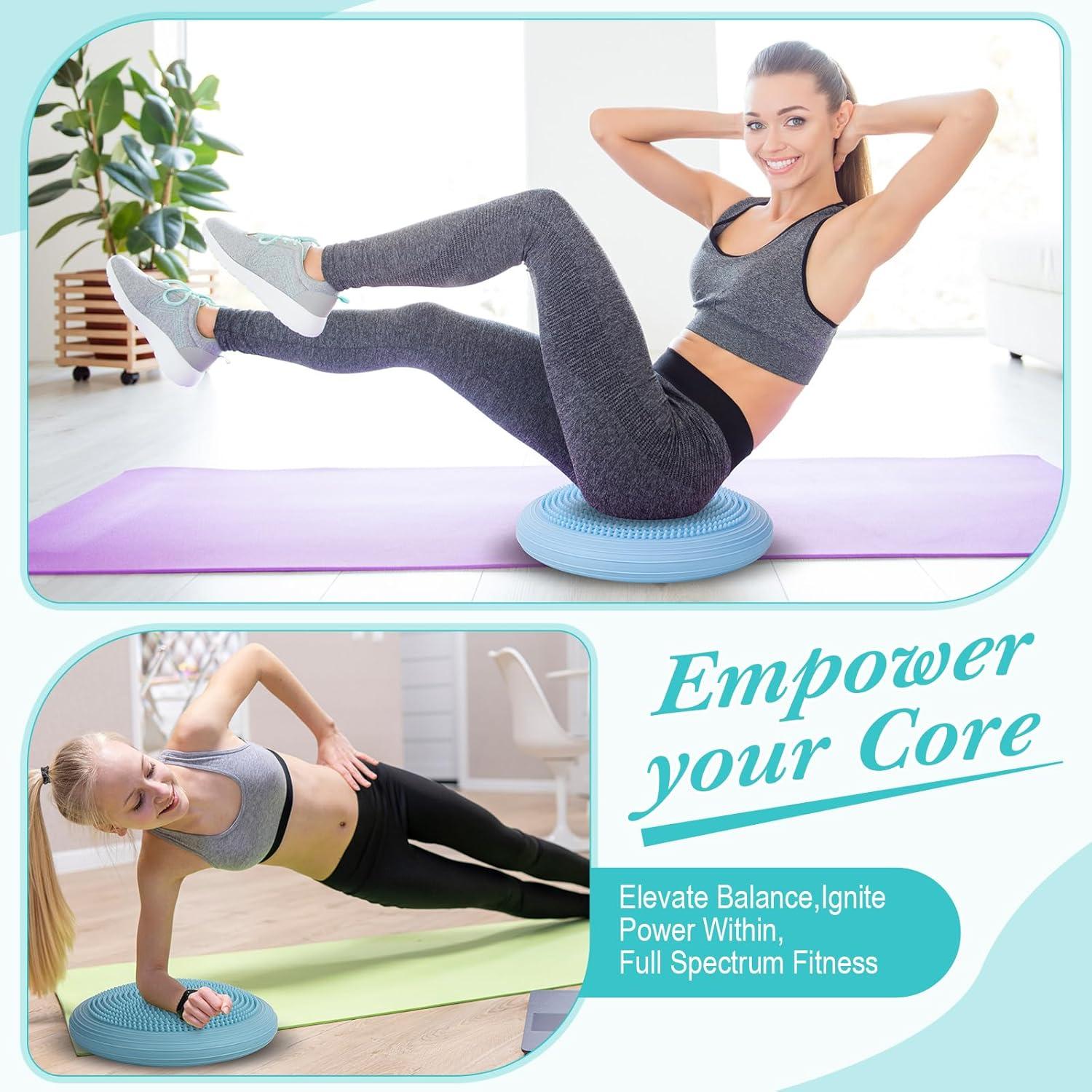 Cojín Inestable Libima 2 Pcs con Bomba 33 cm Azul PVC